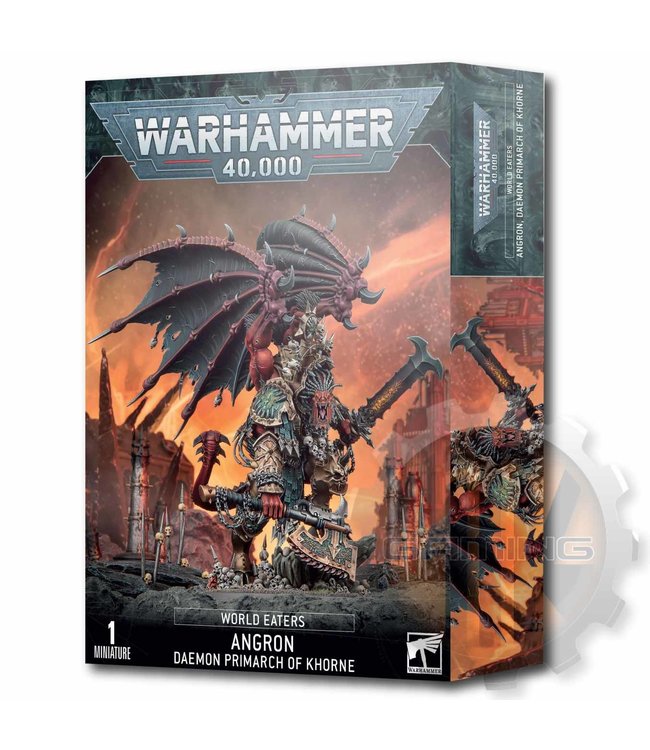 Warhammer 40000 World Eaters: Angron Daemon Primarch Of Khorne