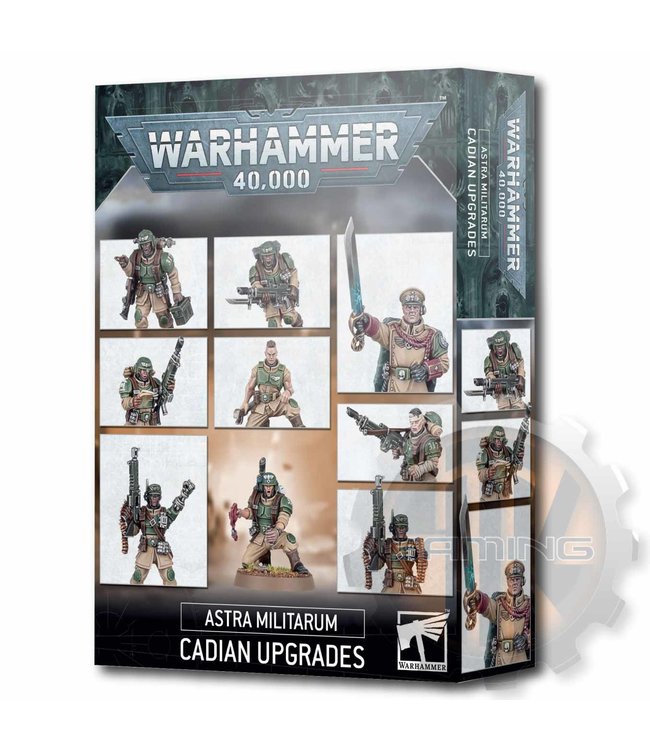 Warhammer 40000 Astra Militarum: Cadian Upgrades
