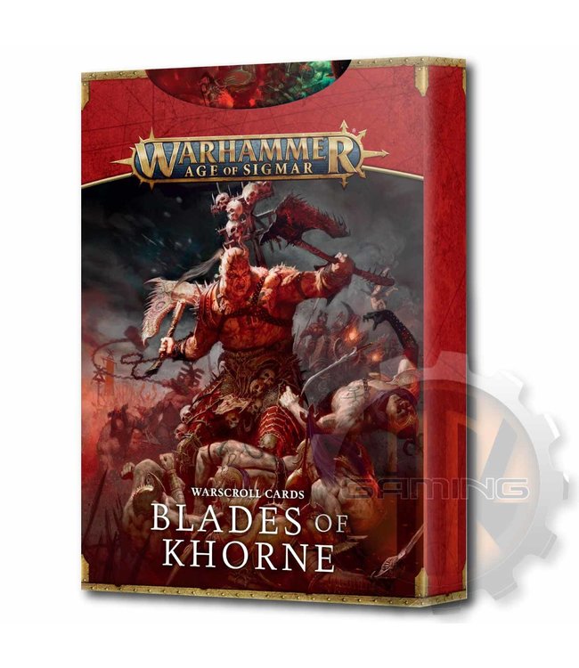 Age Of Sigmar #Warscroll Cards: Blades Of Khorne