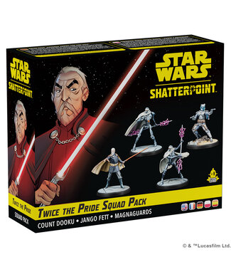 Star Wars Shatterpoint Star Wars: Shatterpoint - Twice the Pride: Count Dooku Squad Pack