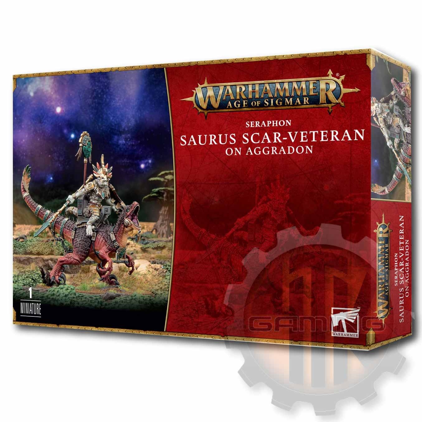 Seraphon:Saurus Scar-Veteran On Aggradon - 4Tk Gaming