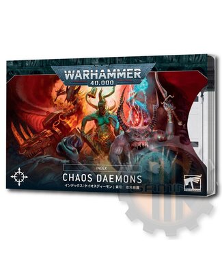 Warhammer 40000 *Index Cards - Chaos Daemons