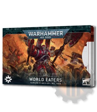 Warhammer 40000 *Index Cards - World Eaters