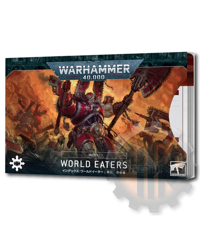 Warhammer 40000 *Index Cards - World Eaters