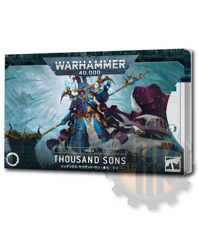 Warhammer 40000 *Index Cards - Thousand Sons