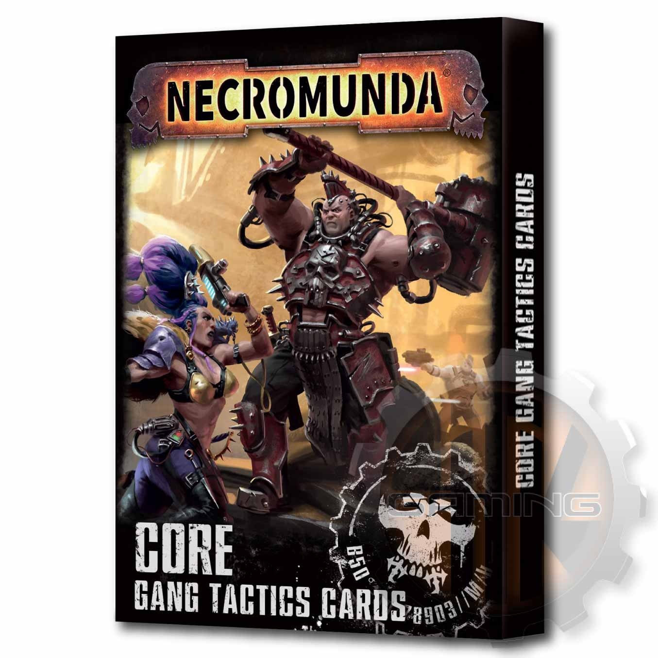Necromunda: Core Gang Tactics Cards - 4Tk Gaming