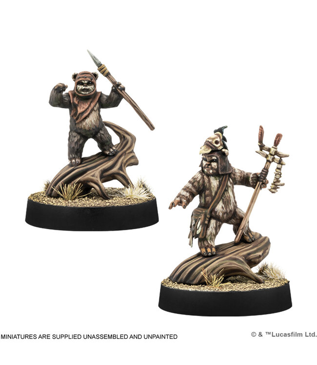 Star Wars Legion * Logray & Wicket Commander Expansion