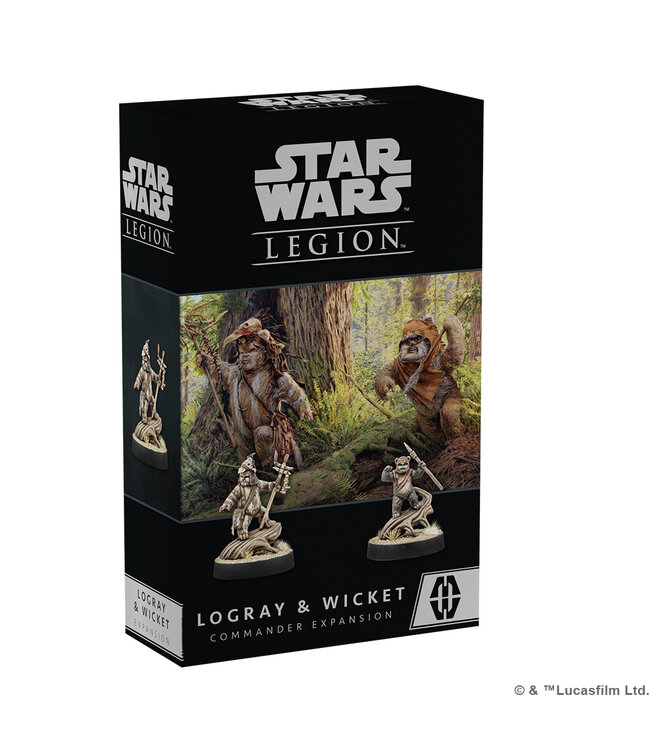 Star Wars Legion * Logray & Wicket Commander Expansion