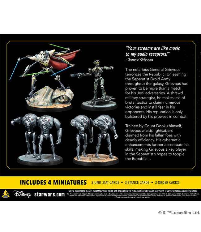 Star Wars Shatterpoint Star Wars: Shatterpoint - Appetite for Destruction Squad Pack