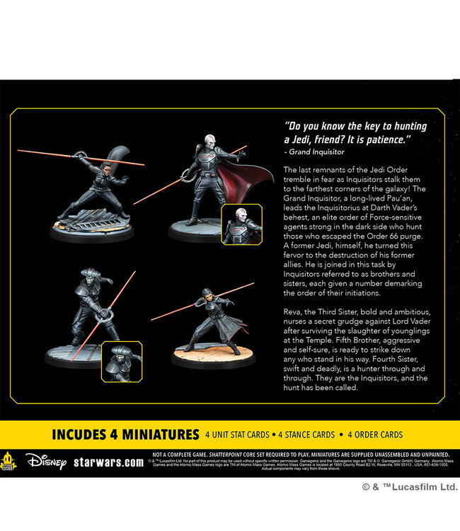 Star Wars Shatterpoint Star Wars Shatterpoint - Jedi Hunters Squad Pack
