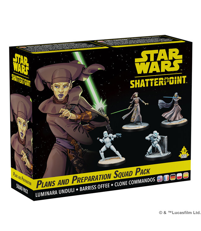 Star Wars Shatterpoint Star Wars: Shatterpoint - Plans and Preparation Squad Pack