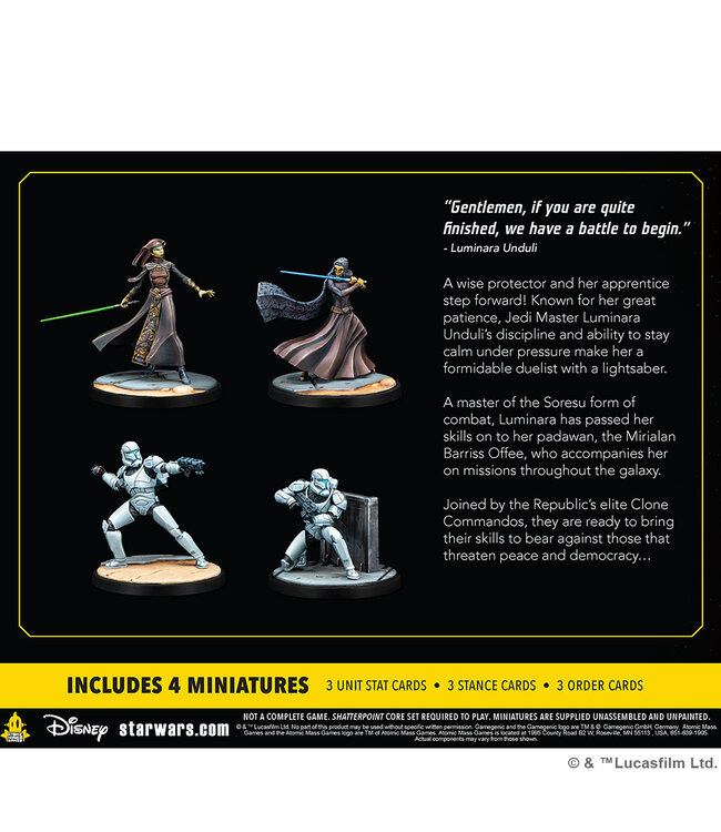 Star Wars Shatterpoint Star Wars: Shatterpoint - Plans and Preparation Squad Pack
