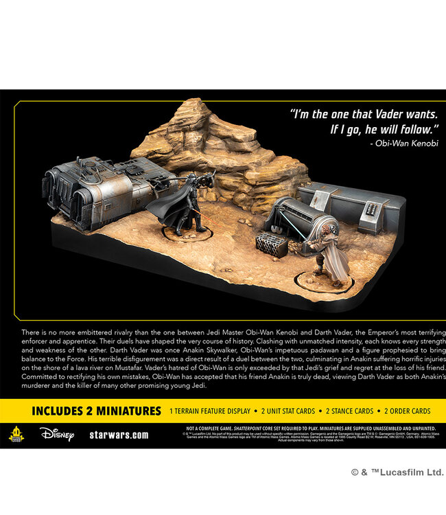 Star Wars Shatterpoint Star Wars: Shatterpoint - You Cannot Run Duel Pack