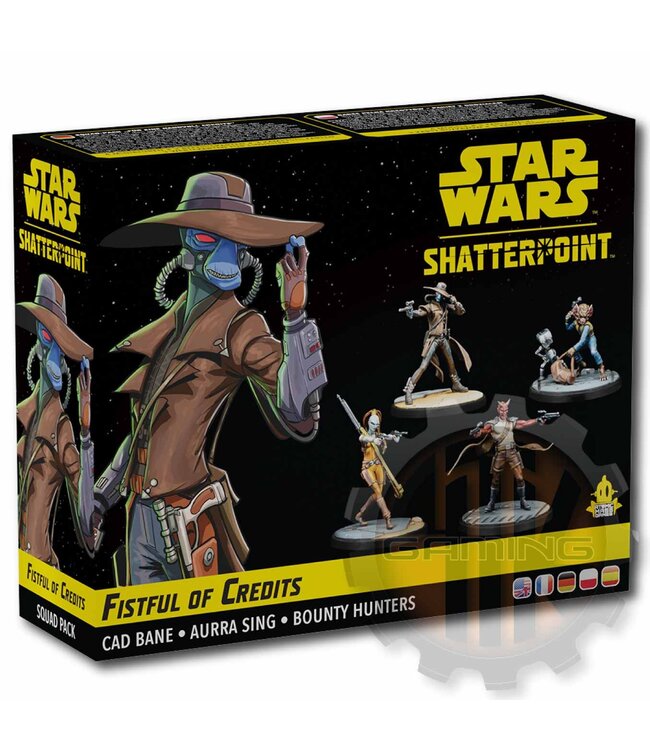 Star Wars Shatterpoint Star Wars: Shatterpoint - Fistful of Credits: Cad Bane Squad Pack