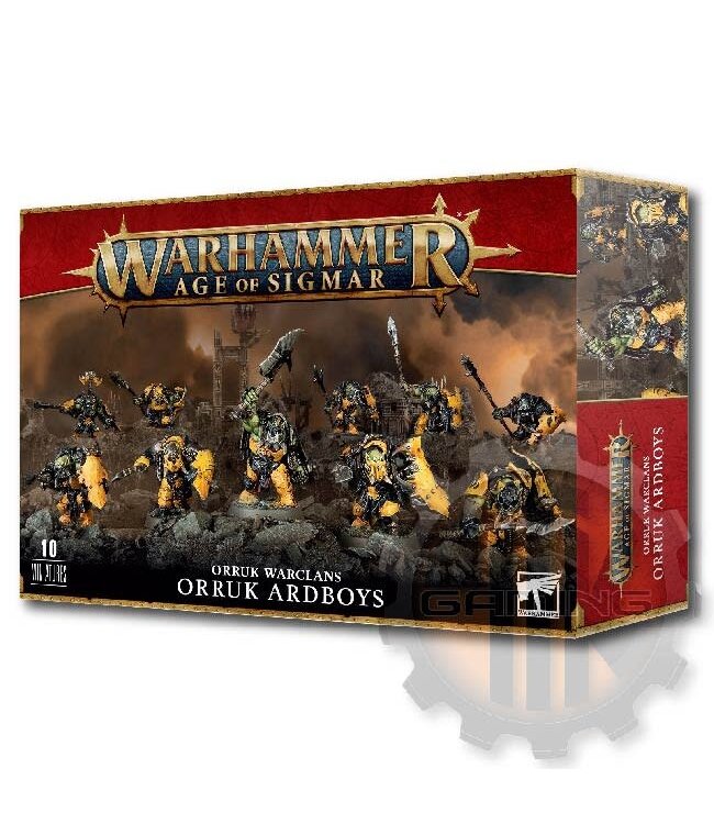 Age Of Sigmar Orruk Warclans: Orruk Ardboyz