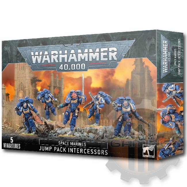 Warhammer40,000JumpPack Intercessors2セット Space Marines Jump Pack Intercessors - 4Tk Gaming