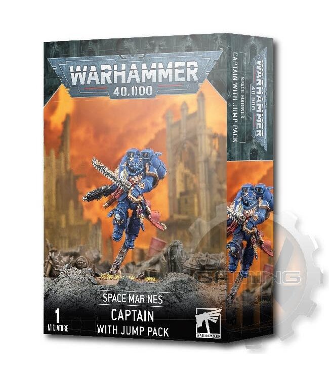 Warhammer 40000 Space Marines: Captain With Jump Pack