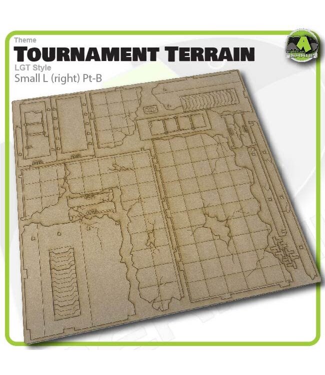 MAD Gaming Terrain Small L (Right) - LGT Style Tournament Terrain MkII