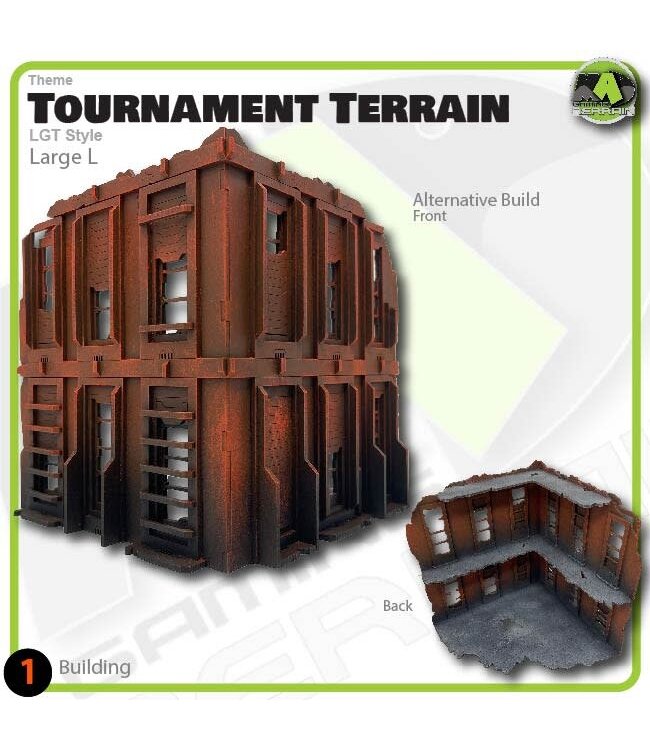 MAD Gaming Terrain Large L - LGT Style Tournament Terrain MkII