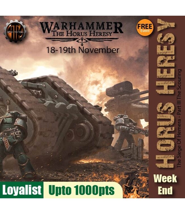 4Tk Gaming Horus Heresy Campaign Loyalist (Upto 1k)