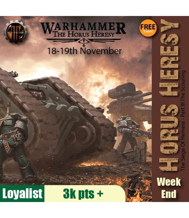 4Tk Gaming Horus Heresy Campaign Loyalist (3k+)