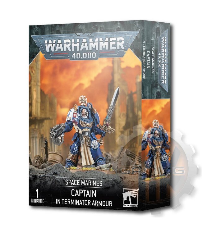 Warhammer 40000 Space Marines: Captain In Terminator Armour