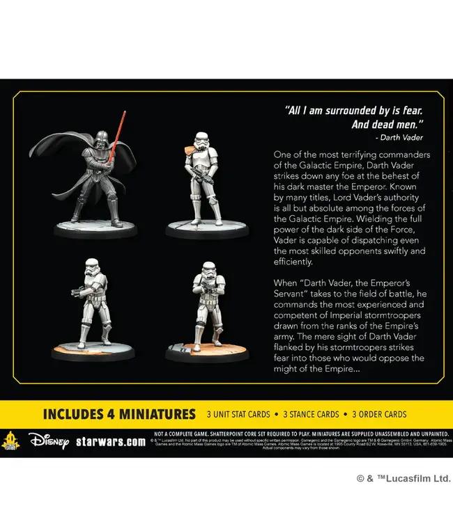 Star Wars Shatterpoint Star Wars: Shatterpoint - Fear and Dead Men Squad Pack