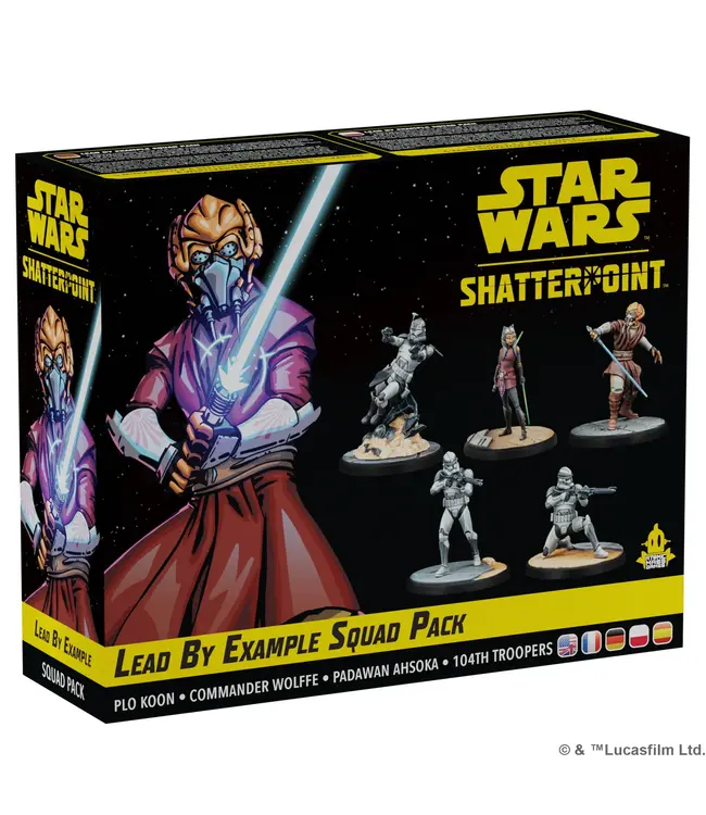Star Wars Shatterpoint Star Wars: Shatterpoint - Lead by Example Squad Pack