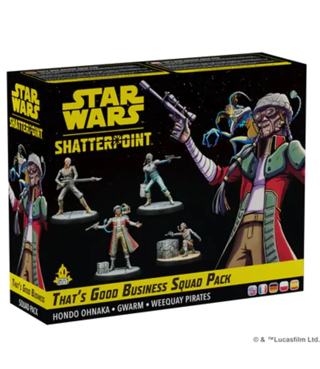 Star Wars Shatterpoint Star Wars: Shatterpoint - That's Good Business Squad Pack