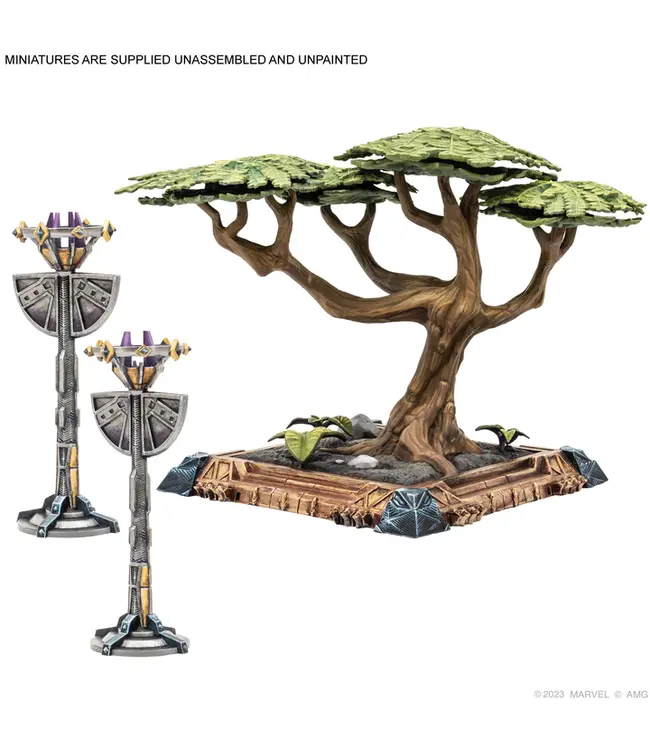 Marvel Marvel Crisis Protocol: Kingdom of Wakanda Terrain Pack