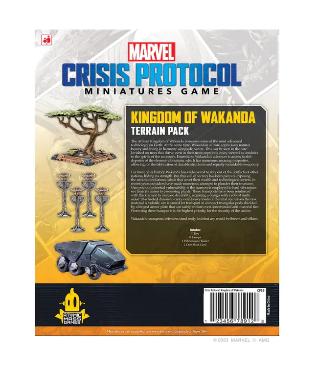Marvel Marvel Crisis Protocol: Kingdom of Wakanda Terrain Pack