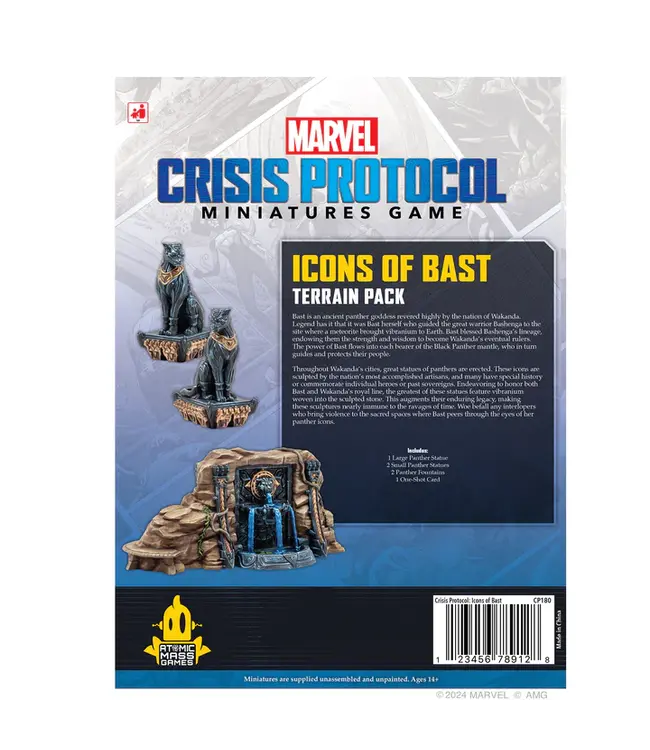 Marvel Marvel Crisis Protocol: Icons of Bast Terrain Pack