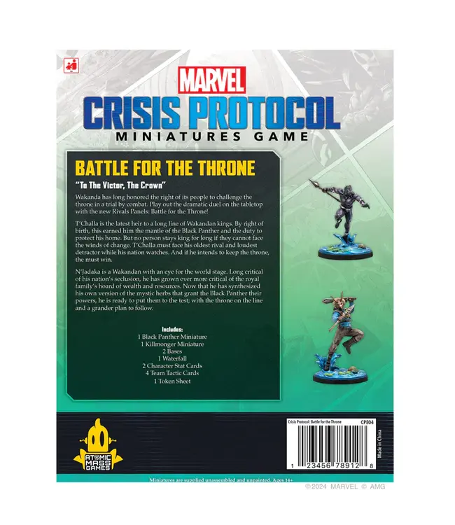 Marvel Marvel Crisis Protocol: Rival Panels: Battle for the Throne