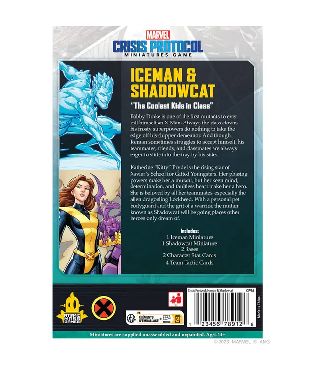 Marvel Crisis Protocol Marvel Crisis Protocol: Iceman & Shadowcat