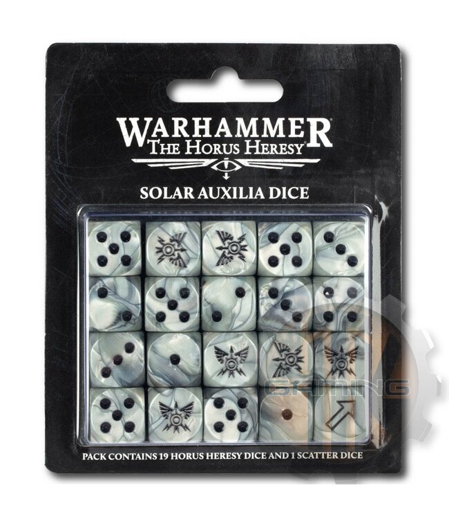 Horus Heresy Horus Heresy: Solar Auxilia Dice