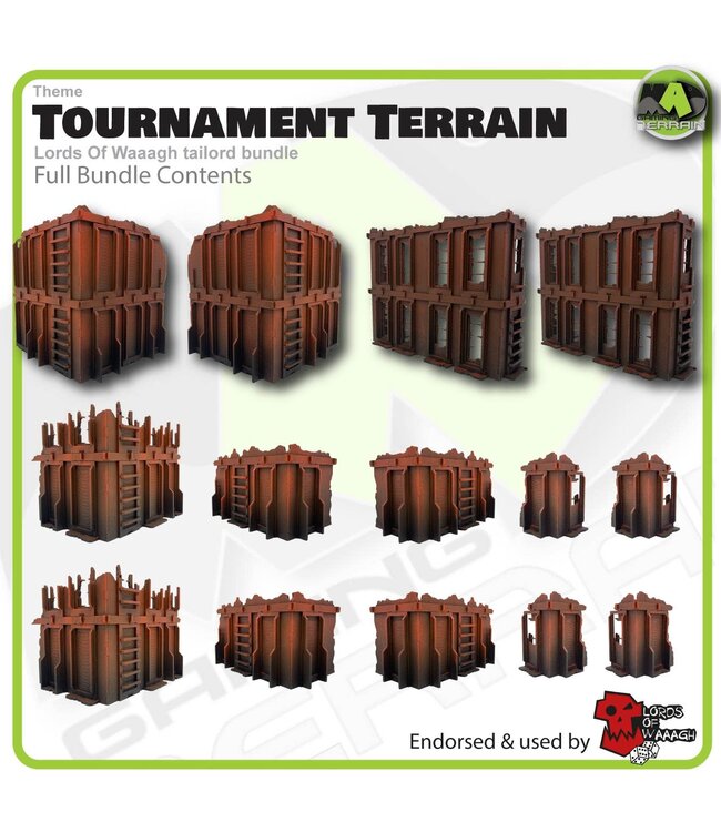 MAD Gaming Terrain Lords Of Waaagh Tournament Terrain Pack