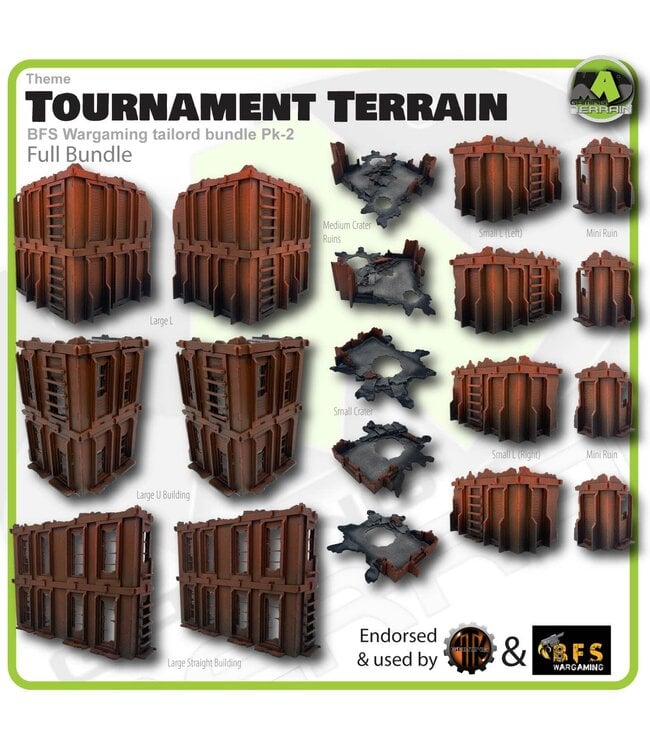 MAD Gaming Terrain Mayger Range Tournament Terrain pack 2
