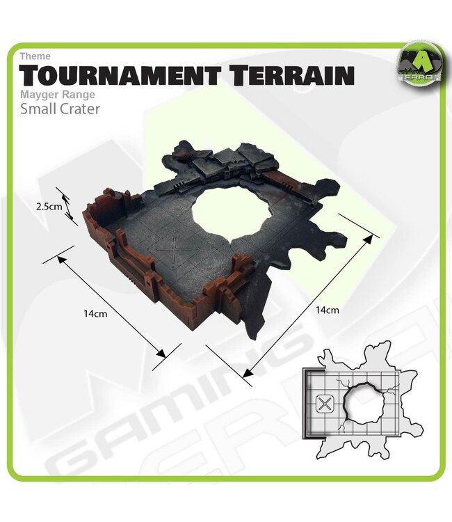 MAD Gaming Terrain Mayger Range Tournament Terrain Pack 1