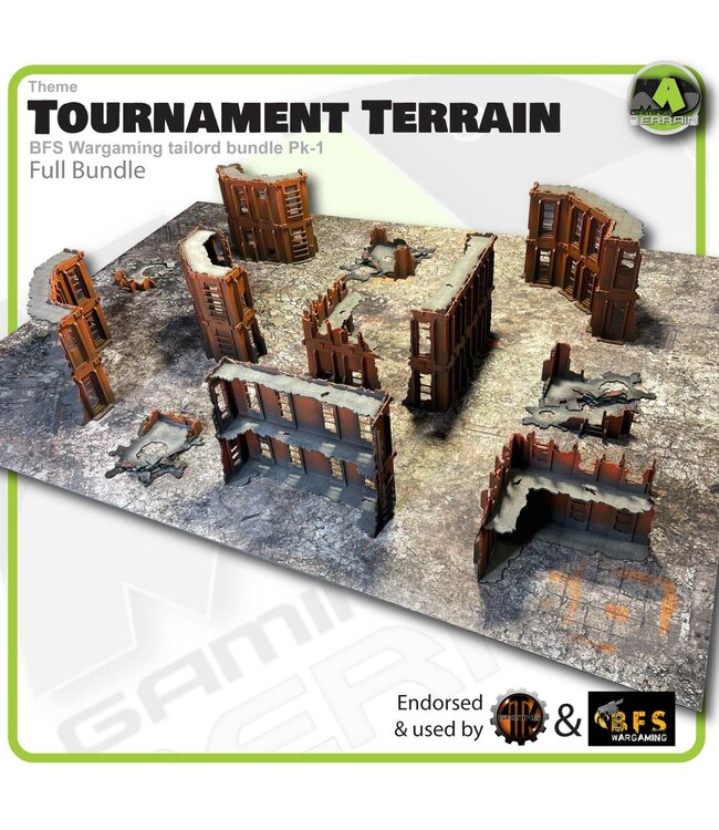 MAD Gaming Terrain Mayger Range Tournament Terrain Pack 1