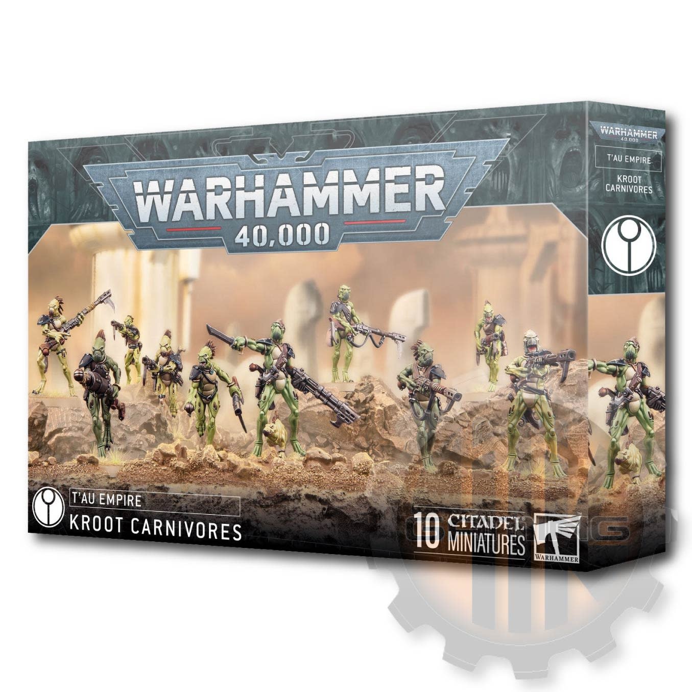 Games Workshop Warhammer 40k - Boite d'Armée T'Au Empire Meutes de Chasse Kroots (Fr Games Workshop Warhammer 40k - Boite d'Armée T'Au Empire Meutes de Chasse Kroots (Fr