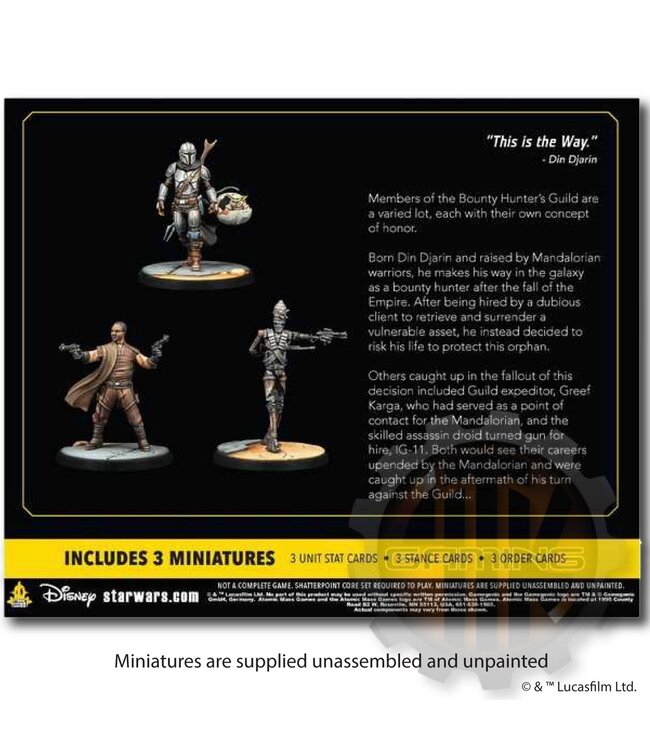 Star Wars Shatterpoint Certified Guild Squad Pack