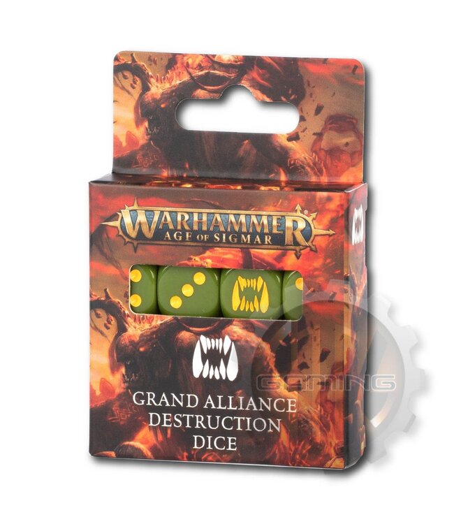 Age Of Sigmar Aos: Grand Alliance Destruction Dice