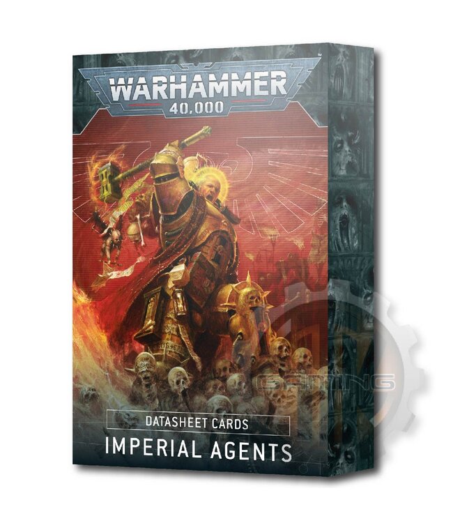 Warhammer 40000 Datasheet Cards: Imperial Agents