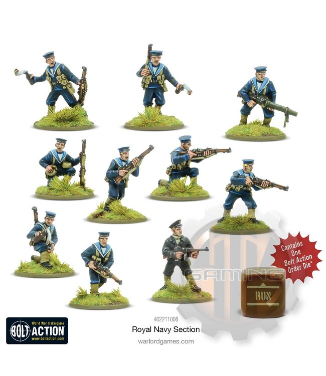 Bolt Action Royal Navy section