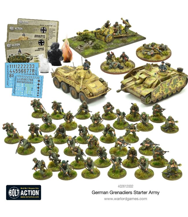 Bolt Action German Grenadiers Starter Army