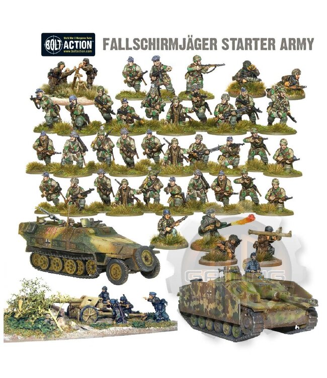 Bolt Action Fallschirmjager Starter Army
