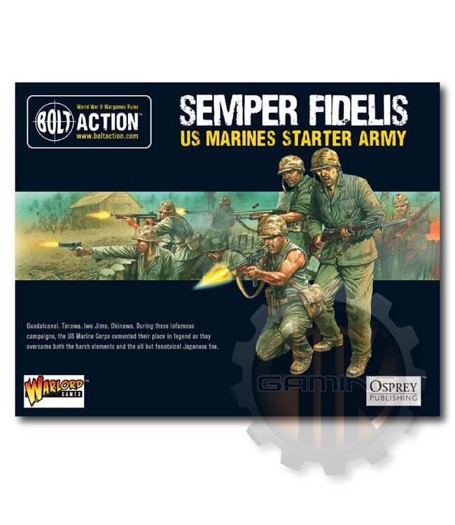 Bolt Action US Marine Corps Starter Army