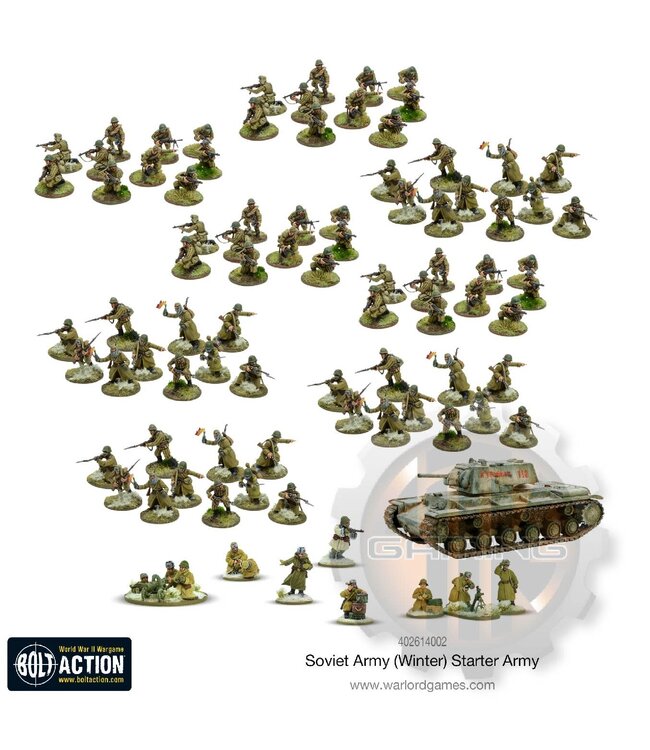 Bolt Action Soviet Winter Starter Army