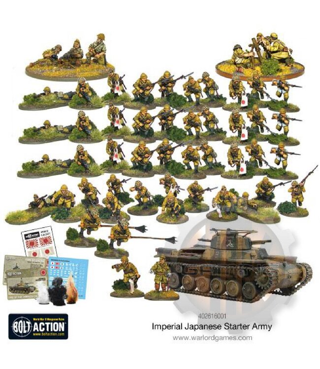 Bolt Action Banzai! Japanese Starter Army