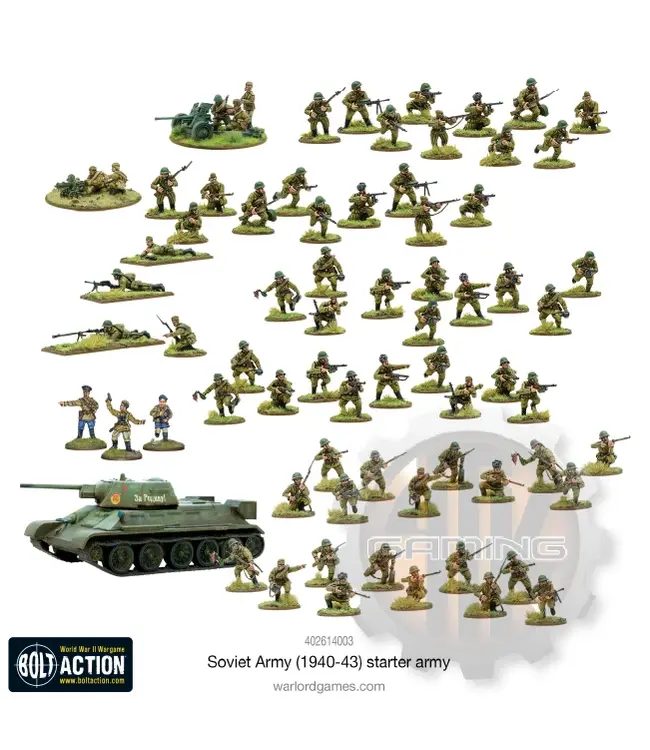 Bolt Action Soviet Army (1940-43) starter army